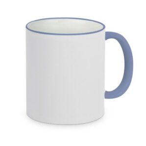 Mok met gekleurde rand & oor – helemaal jouw stijl (11oz)