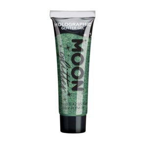 Glitter gel fijn holografisch - groen - 12ml – sprankelend glittereffect