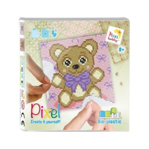 Pixelhobby Teddybeer – Pixel Set